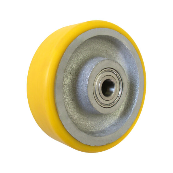 KOŁO ŻELIWO-POLIURETAN 125MM BEZ OBUDOWY 20ZP