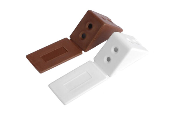 PODPÓRKA POD PÓŁKĘ Z KLAPKĄ CZARNA