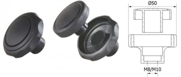 POKRĘTŁO SKŁADANE POK 02 FI 50 M10  804