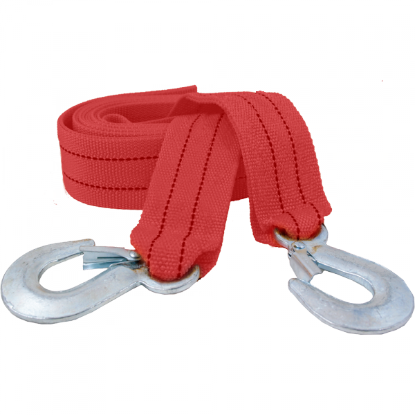 LINA HOLOWNICZA ELASTYCZNA DWA HAKI 4.5M UDŹWIG 3T