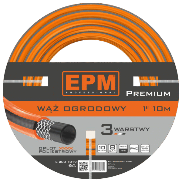 WĄŻ ZBROJONY DO URZĄDZEŃ ZRASZAJĄCYCH 1 10MB PREMIUM