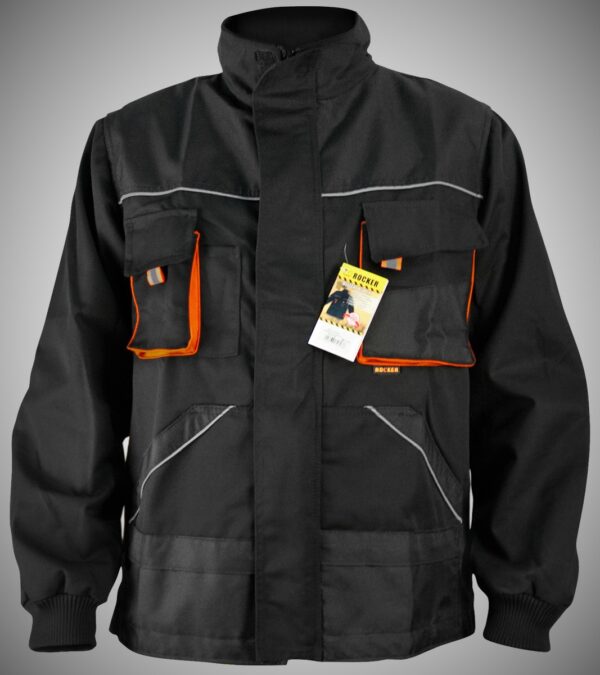 KURTKA/BLUZA ROBOCZA ROCKER BLACK ROZMIAR 48