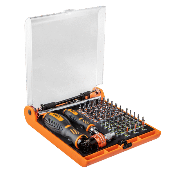 KOŃCÓWKI WKRĘTAKOWE Z UCHWYTEM 73 SZTUK