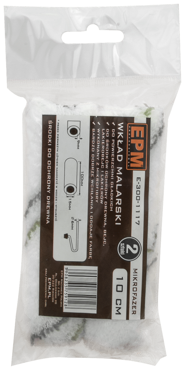 WKŁAD MALARSKI MIKROFAZER 9MM 10CM