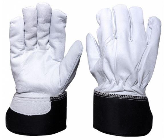 RĘKAWICE OCIEPLANE ZE SKÓRY KOZIEJ LICOWEJ MAURO