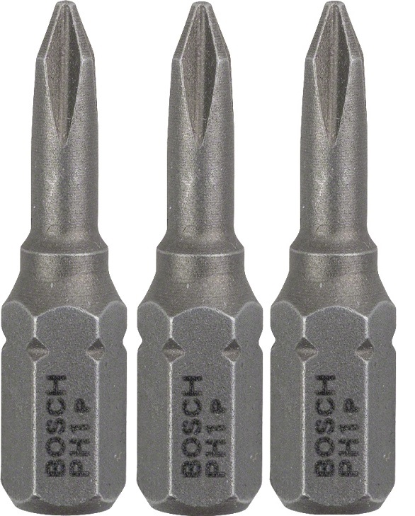 BIT, GROT, KOŃCÓWKA PH1 EH 25MM 3 SZT.