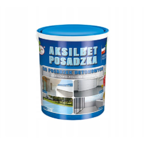 AKSILBET FARBA DO POSADZKI POPIELATY RAL 7037 0.75L