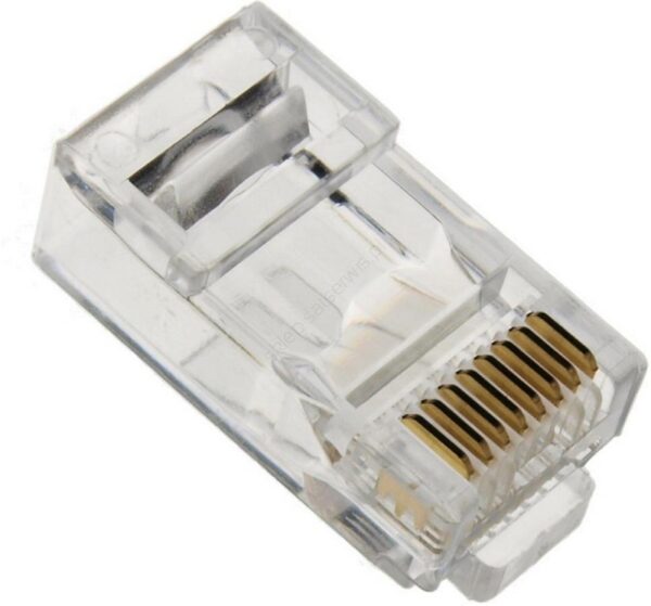 WTYK RJ45 8P8C DRUT PRZELOTOWY