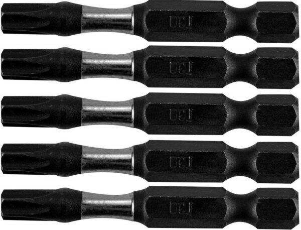 ZESTAW BITÓW UDAROWYCH  S2, 50 MM, T30, 5 SZT..