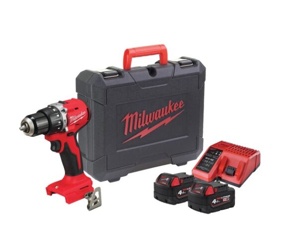 WIERTARKA UDAROWA AKUMULATOROWA M18BLPDRCMC-402C 2*4.0AH