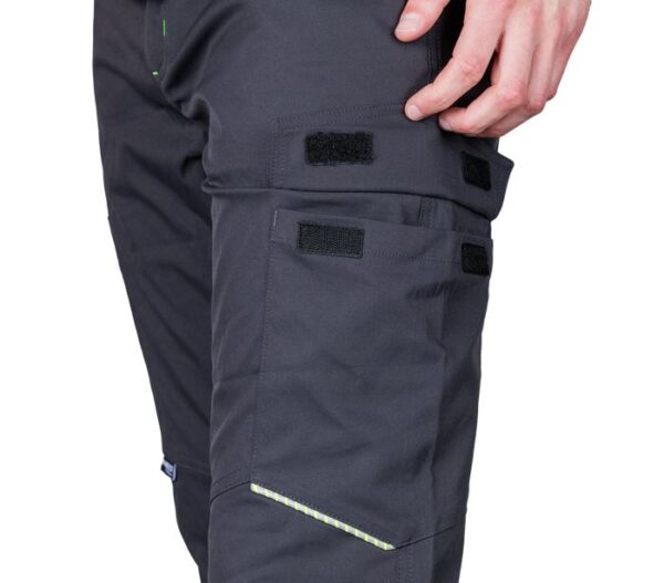 SPODNIE ROBOCZE MIX&MATCH STRETCH SZARE ROZMIAR M