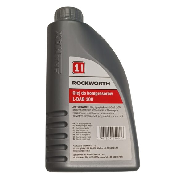 OLEJ DO SPRĘŻAREK TŁOKOWYCH I NARZĘDZI PNEUMATYCZNYCH 1.0L