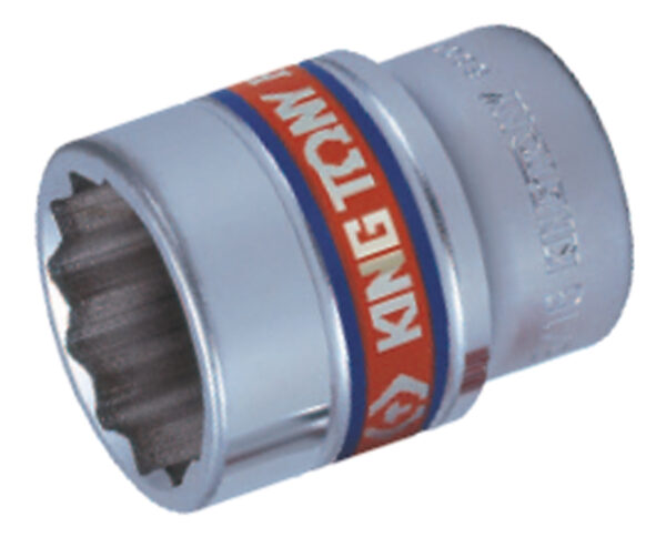 NASADKA KRÓTKA 12-KĄTNA CHROMOWANA 1-1/8'' 42MM