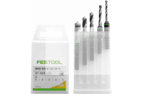 KASETA Z WIERTŁAMI BKS D 3-8 CE/W-K