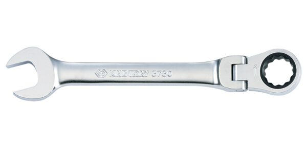 KLUCZ PŁASKO-OCZKOWY PRZEGUBOWY Z GRZECHOTKĄ 14MM