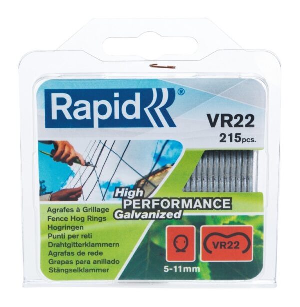 ZSZYWKI OGRODZENIOWE VR22/215SZTUK GALWANIZOWANE