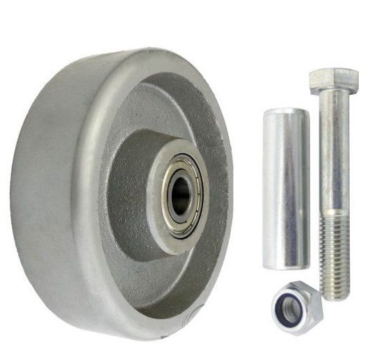 KOŁO ŻELIWNE 125MM BEZ OBUDOWY 21Z