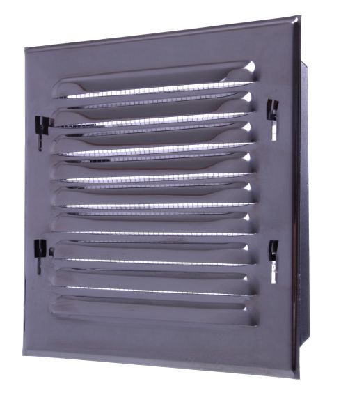 KRATKA NIERDZEWNA SKOŚNA W RAMCE Z SIATKĄ 14*14CM