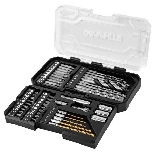ZESTAW WIERTEŁ I BITÓW, 50 SZT.