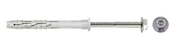DYBEL RAMOWY Z WKRĘTEM Z ŁBEM SZEŚCIOKĄTNYM+TORX 8.0*100MM
