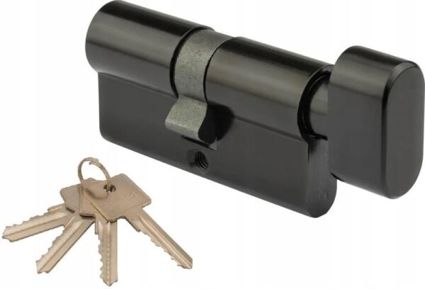 WKŁADKA STEIER  GAŁKA 35*35 CZARNY MAT