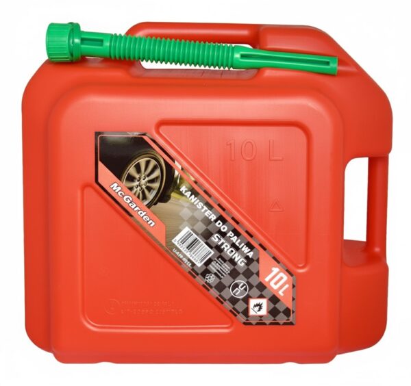 KANISTER PLASTIK STRONG NA BENZYNĘ 10L